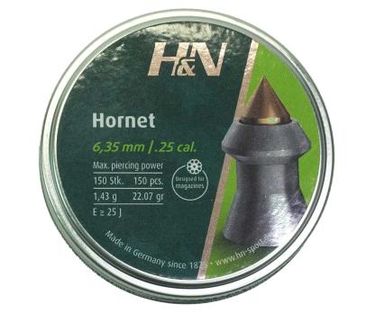 Пули H&N Hornet 6,35 мм, 1,43 г (150 штук)