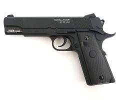 Пневматический пистолет Stalker S1911RD Blowback металл Colt 1911 4,5 мм
