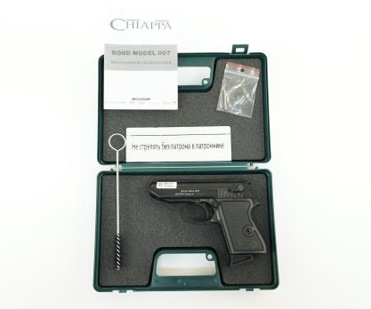 Пистолет сигнальный Chiappa Bond Model 007 черный, Курс-С Вальтер