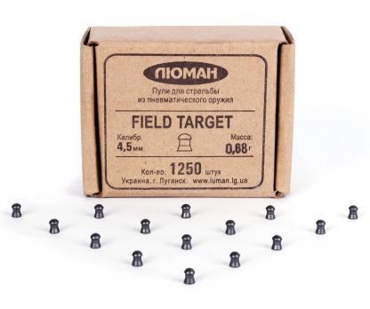 Пули Люман Field Target 4,5 мм 0,68г 1250 штук