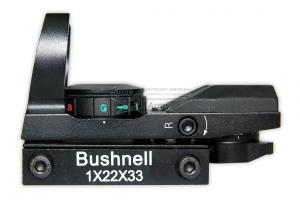 Коллиматорный прицел Bushnell 1x22x33 на Weaver
