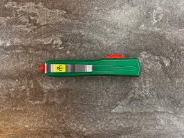 Фронтальный складной нож Microtech Stroy M-2 Зелёный, Микротек Строй