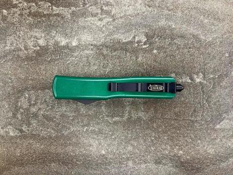 Фронтальный складной нож Microtech Spyder S-2 Зелёный, Микротек Спайдер