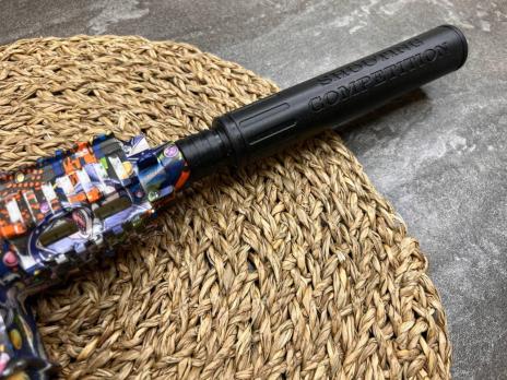 Автомат M416 гидрогелевый, орбибольный с глушителем (синий)