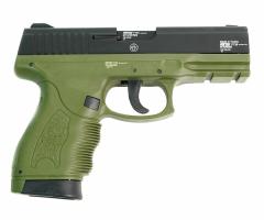 Пистолет охолощенный Retay PT26 Taurus 9mm (СХП Ретай Таурус 9 мм), зеленый