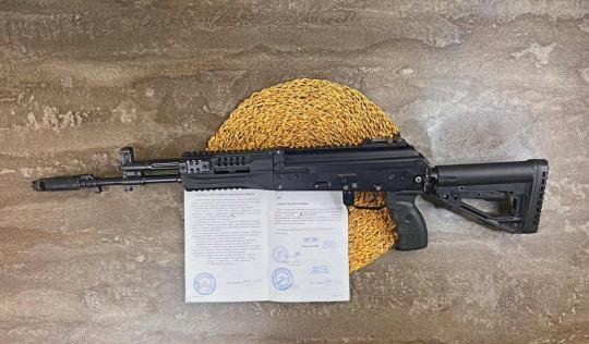 Охолощенный автомат Калашникова СХП АК-12 5,45х39 | б/у