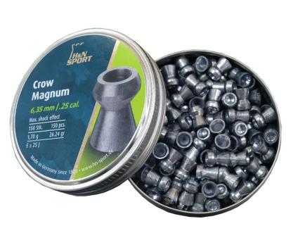 Пули H&N Crow Magnum 6,35 мм, 1,70 г (150 штук)