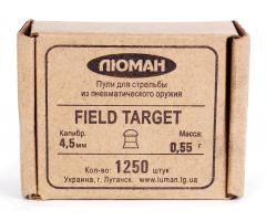 Пули Люман Field Target 4,5мм 0.55г 1250 штук